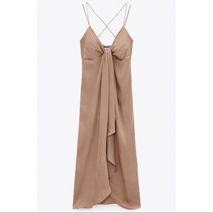 SOLD-ZARA Silky Dress